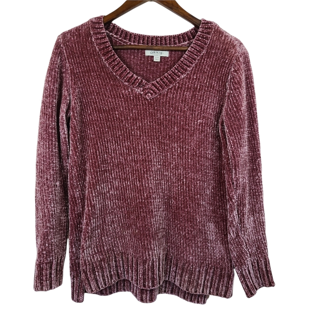 Orvis Pink Sweater Small